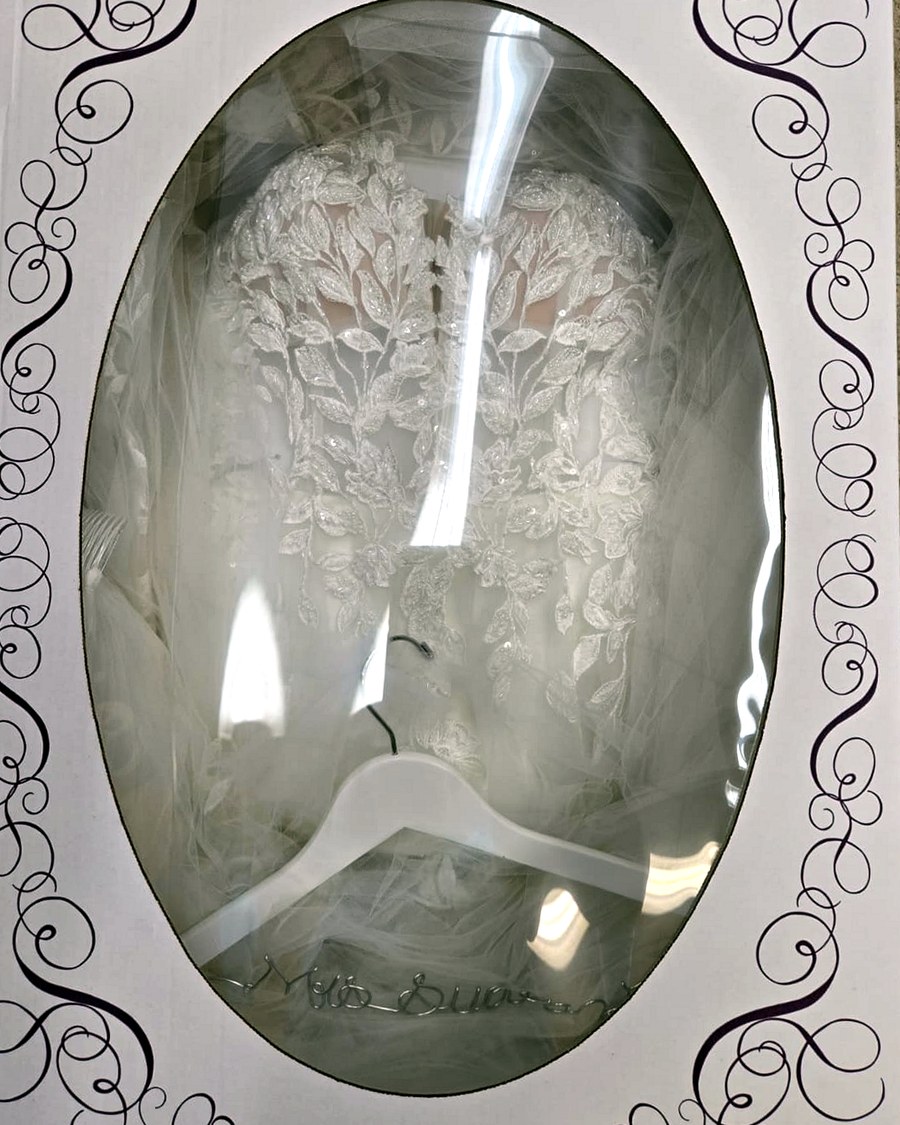 Wedding dress preservation box
